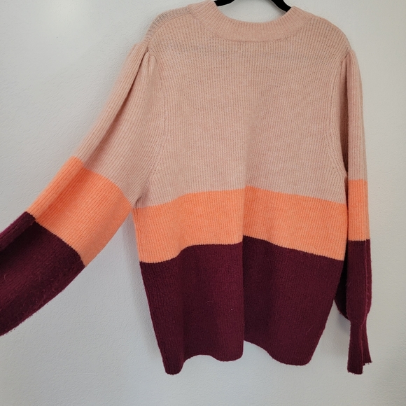 Ava & Viv Colorblock knit sweater - Picture 4 of 6